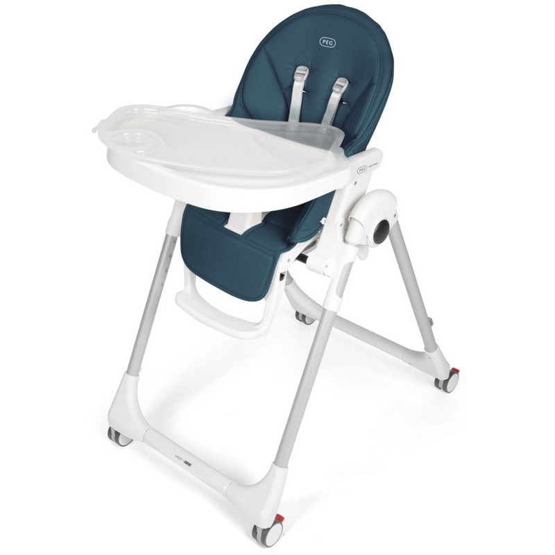 Стульчик для кормления Peg Perego Prima Pappa Follow Me Petrolio