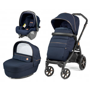 Коляска 3 в 1 Peg Perego Book SLK Blue Shine