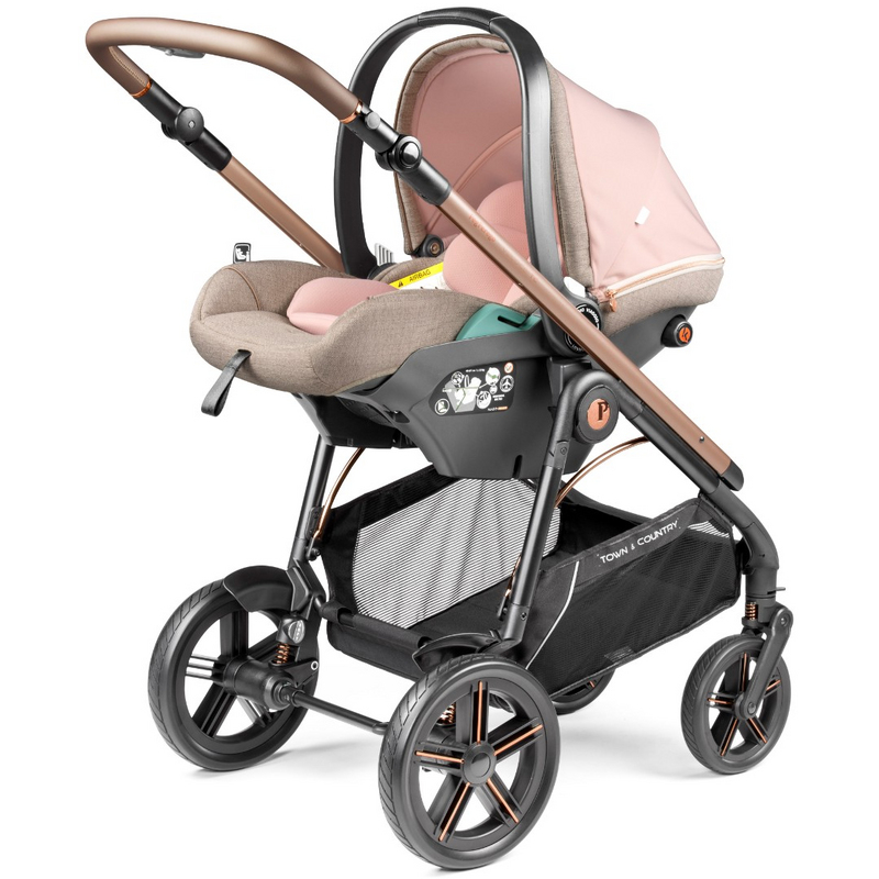Коляска 3 в 1 Peg Perego Veloce TC Belvedere Lounge Mon Amour