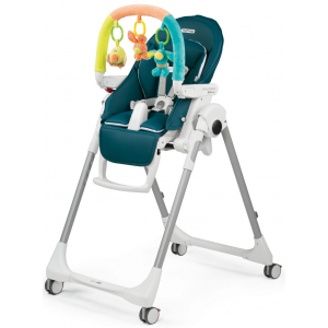 Стульчик для кормления Peg Perego Prima Pappa Follow Me Plus Petrolio
