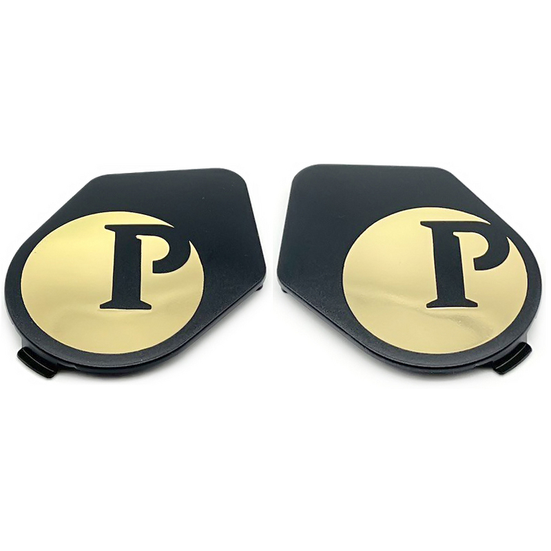 Заглушки декоративные боковые с логотипом пара YPSI Book Gold