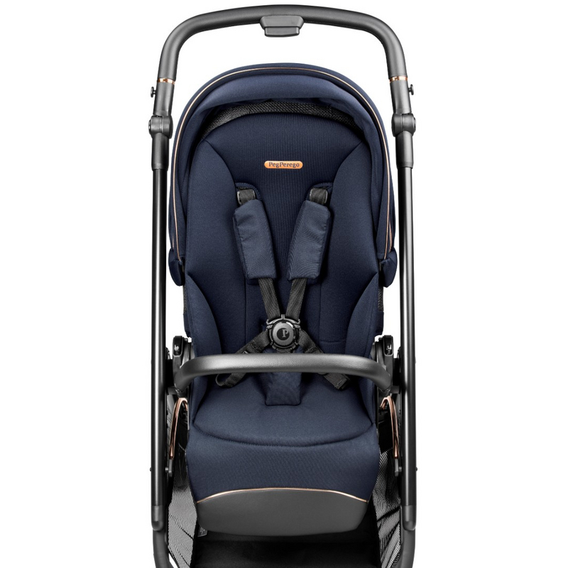 Коляска 2 в 1 Peg Perego Veloce TC Belvedere Blue Shine New