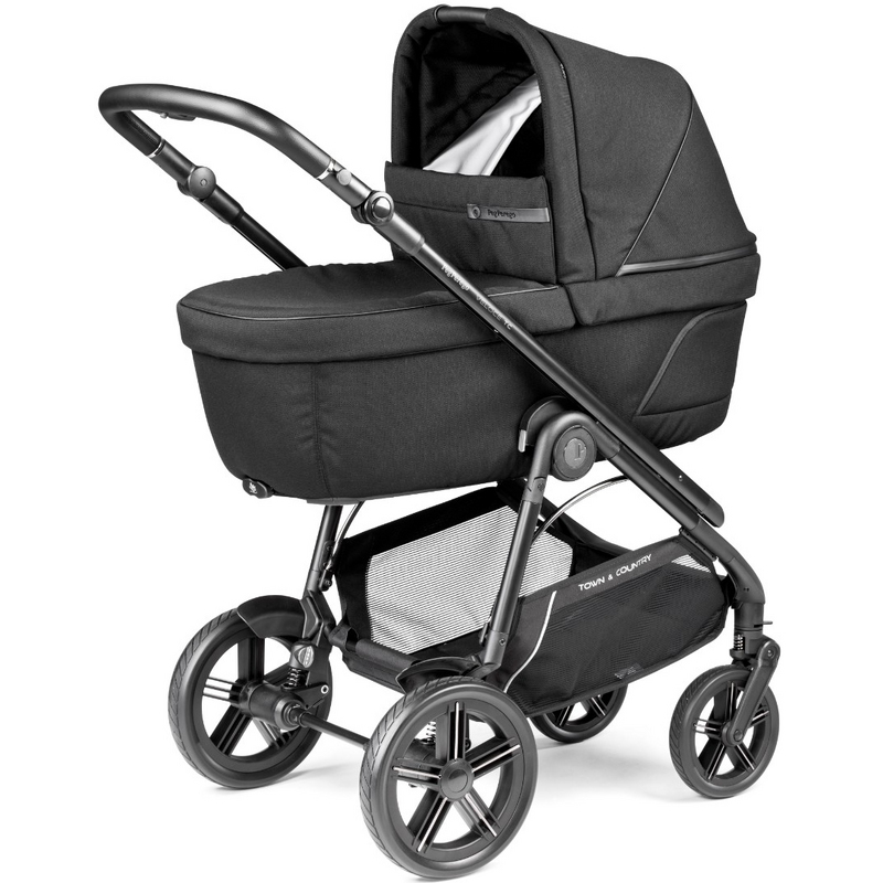 Коляска 2 в 1 Peg Perego Veloce TC Belvedere True Black New