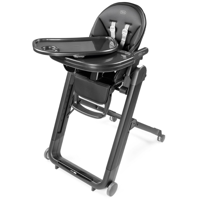Стульчик для кормления Peg Perego Siesta Follow Me True Black