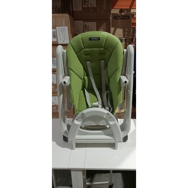 Стульчик для кормления Peg Perego Tatamia Follow Me Wonder Green New
