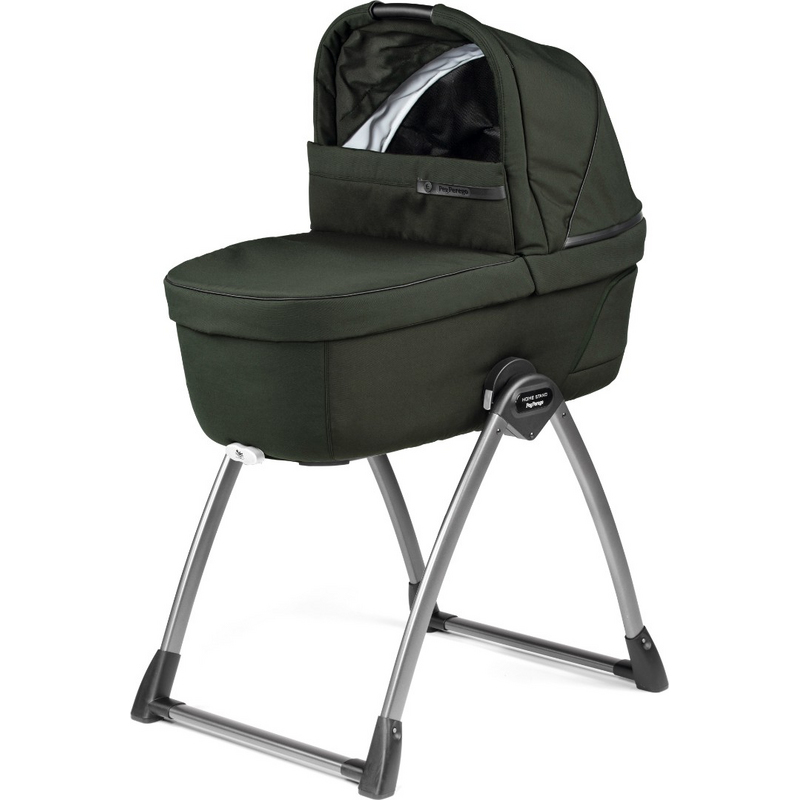 Коляска для новорожденных 4 в 1 Peg Perego Veloce TC Belvedere Lounge Green