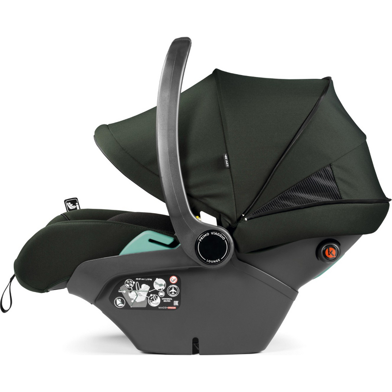 Коляска для новорожденных 4 в 1 Peg Perego Veloce TC Belvedere Lounge Green