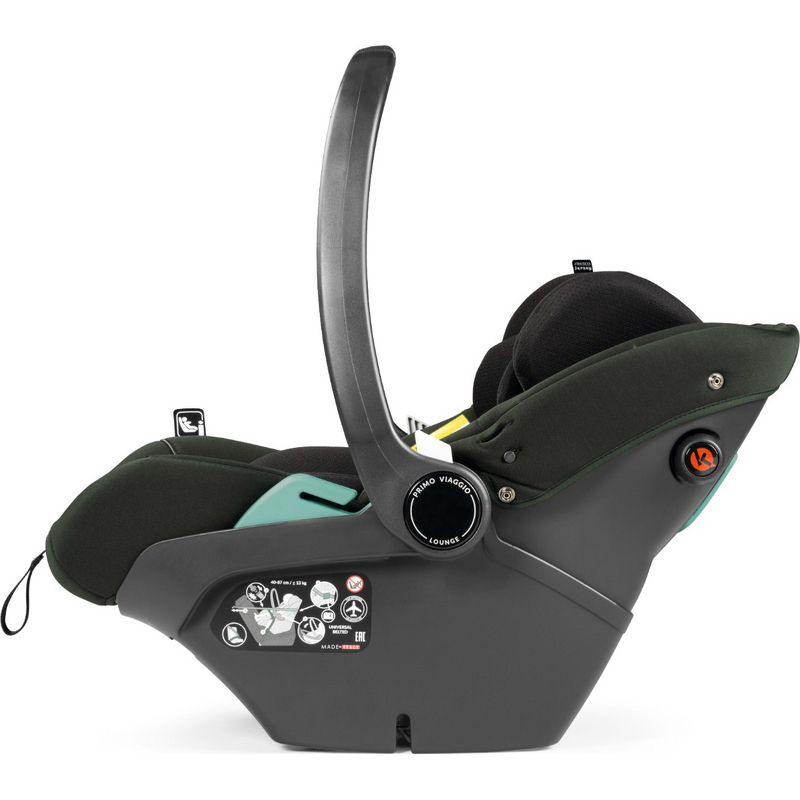 Коляска для новорожденных 4 в 1 Peg Perego Veloce TC Belvedere Lounge Green