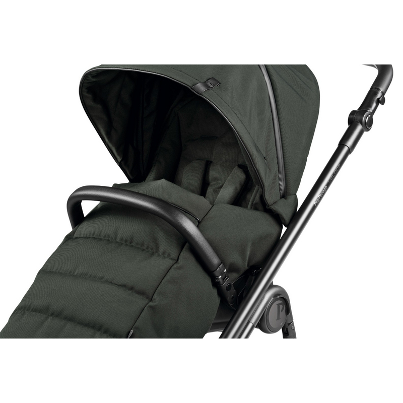 Коляска для новорожденных 4 в 1 Peg Perego Veloce TC Belvedere Lounge Green
