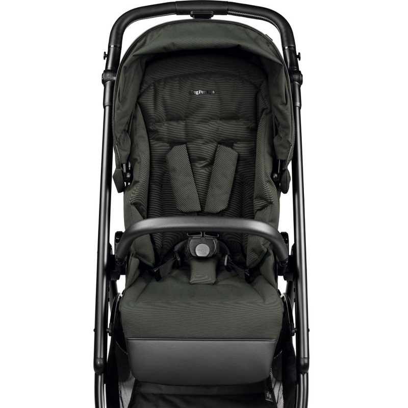 Коляска для новорожденных 4 в 1 Peg Perego Veloce TC Belvedere Lounge Green