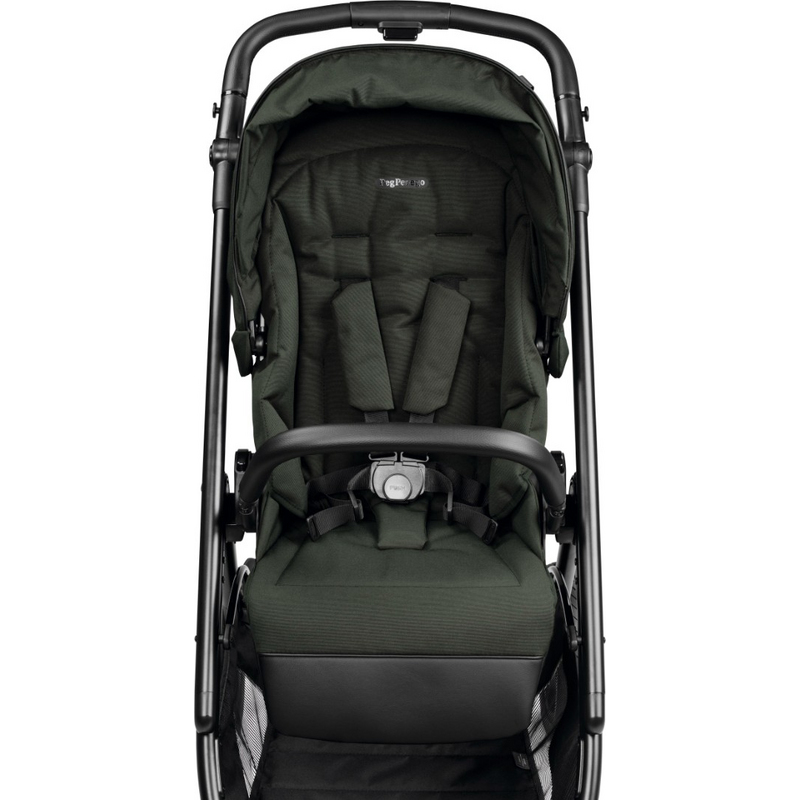 Коляска для новорожденных 4 в 1 Peg Perego Veloce TC Belvedere Lounge Green