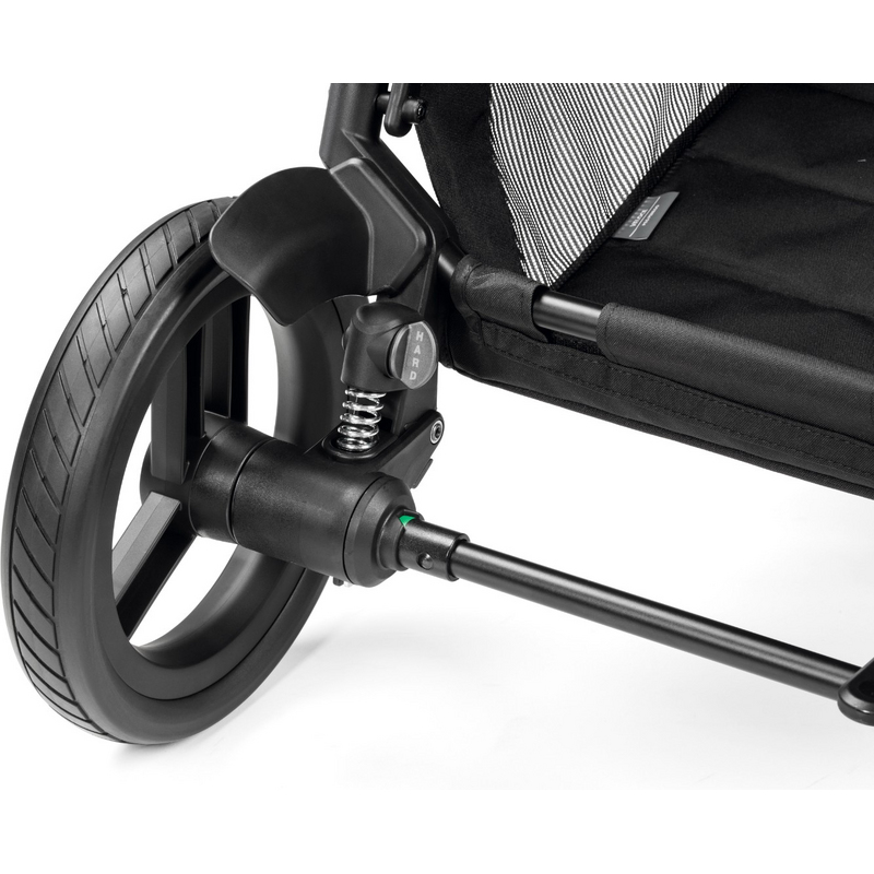 Коляска для новорожденных 4 в 1 Peg Perego Veloce TC Belvedere Lounge Green